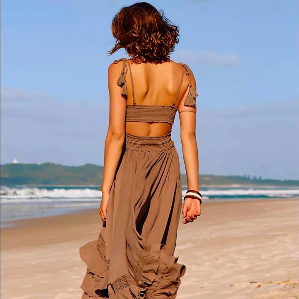 Free People Santa Maria maxi dress size S